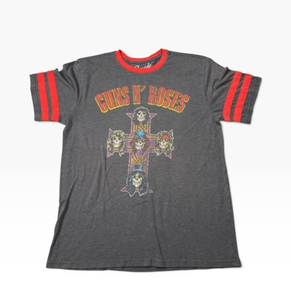 Bravado Guns N' Roses Ringer T-Shirt Size XL